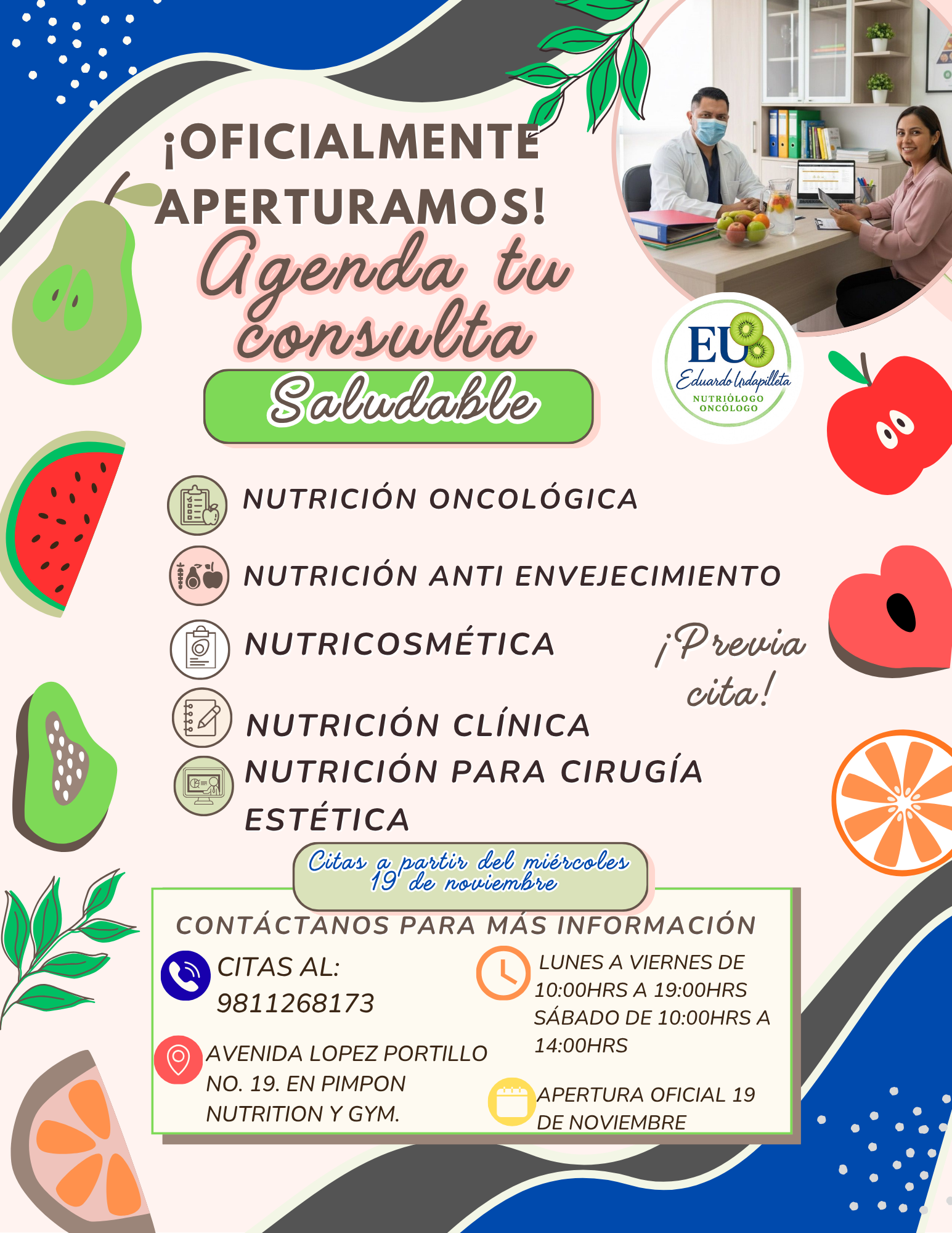 Licenciado en Nutrición y bienestar integral 